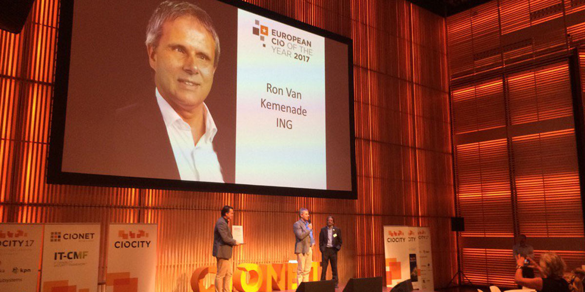 Ron van Kemenade named European Chief Information Officer of the Year