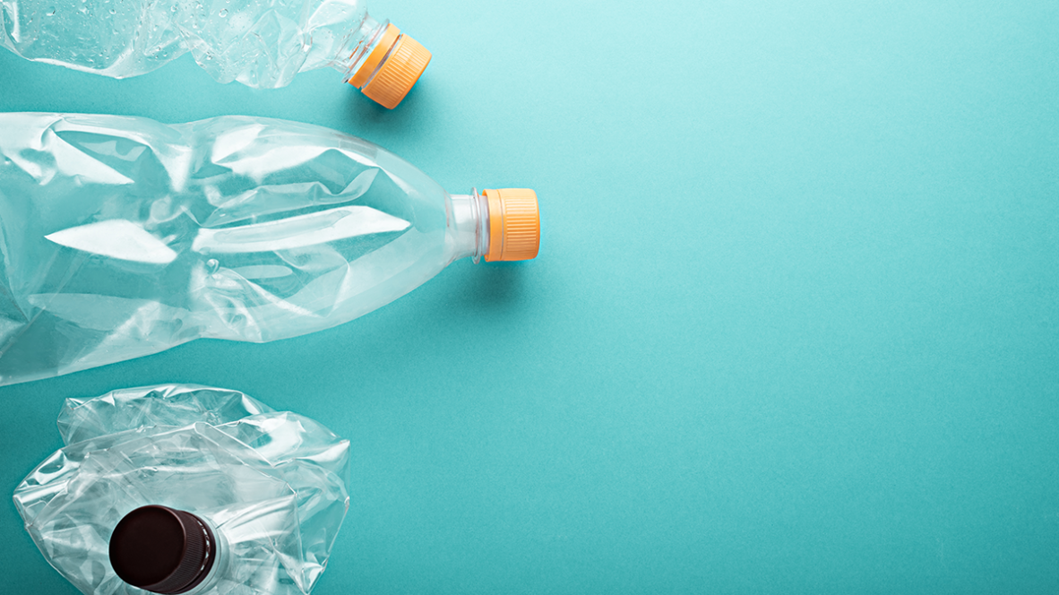 illustration: plastic bottles