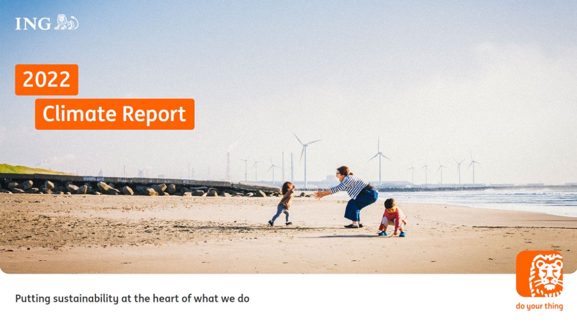 ING Publishes Climate Report | ING